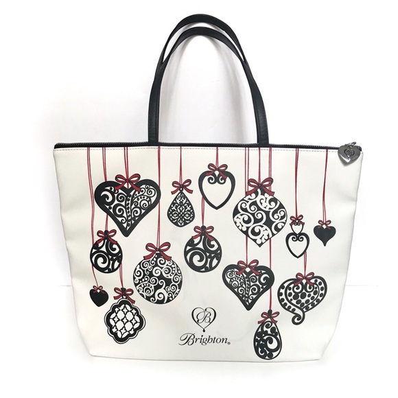 BRIGHTON Love Notes Christmas Tote - Picture 2 of 12